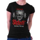 Camiseta Babylook Feminina Slipknot Banda Rock Metal Algodão