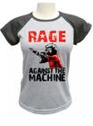 Camiseta Babylook Rage Against The Machine Ratm