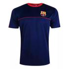 Camiseta Barcelona I Masculino - Marinho e Vermelho