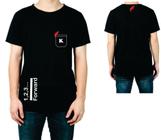 Camiseta Basic Black Masculina T-Shirts Tam G