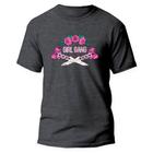 Camiseta Básica Algodão Premium Estampa Digital Girl Gang