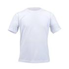 Camiseta Básica Branca Masculina 100% Poliéster