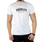 Camiseta Básica Brooklyn Original Tamanho Plus Size - Camiseta 100% Algodão Manga Curta