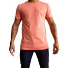 Camiseta básica coral premium masculina tamanho M