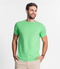 Camiseta Básica Estampada Masculina Diametro Verde