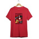 Camiseta Básica Five Night Personagens Jogo Fnaf Fazbear Fnf