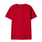 Camiseta Básica Hering Kids Infantil Menino Modelagem Regular Vermelho