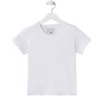 Camiseta Do r Brancoala Infantil e Juvenil Unissex mangas