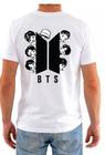 Camiseta Básica K-pop BTS 100%Algodão