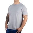 Camiseta Básica Lisa Masculina Manga Curta Algodão Slim Fit Diversas Cores