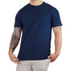 Camiseta Básica Lisa Masculina Manga Curta Algodão Slim Fit Diversas Cores