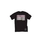 Camiseta Básica Masculina Estampada Preta T722A - Starter