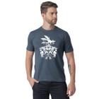 Camiseta Básica Masculina Estampado Designer Personalizado Goku Tendência Casual