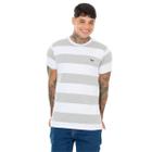 Camiseta Básica Masculina Listras Elegantes para Todas as Ocasiões