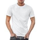 Camiseta Básica Masculina T-shirt Lisa de Algodão Premium Camisa Manga Curta