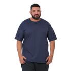 Camiseta Basica Plus Size Masculina Gola Careca Malha Confortavel