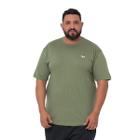 Camiseta Basica Plus Size Masculina Gola Careca Malha Confortavel