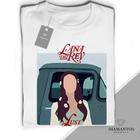 Camiseta Básica Unissex Lana Del Rey Lust For Life