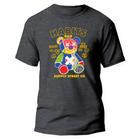 Camiseta Básica Unissex Tecido Algodão Premium Urso Habits Color Streetwear Style