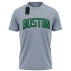Camiseta Basquete Boston Algodão Nobre JRKT Sports Colorida