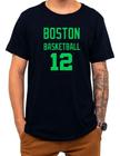 Camiseta Basquete Boston Basketball Número 12 Esportiva - Loja Click Campus