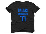 Camiseta Basquete Cidade Dallas Basketball número 77