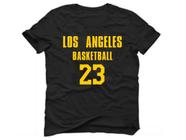 Camiseta Basquete Cidade Los Angeles Basketball número 23