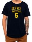 Camiseta Basquete Denver Basketball Número 5 Esportiva - Loja Click Campus