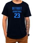 Camiseta Basquete Detroit Basketball Número 23 Esportiva - Loja Click Campus