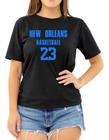 Camiseta Basquete Feminina New Orleans Basketball Número 23