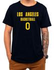 Camiseta Basquete Los Angeles Basketball Número 0 Esportiva