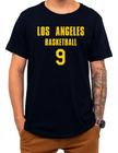 Camiseta Basquete Los Angeles Basketball Número 9 Esportiva