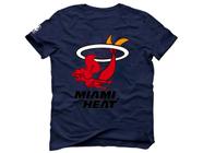 Camiseta Basquete Miami Heatt Dwayne Wade King James 2020