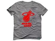 Camiseta Basquete Miami Heatt King James Dwayne Wade Shaq