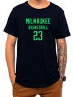 Camiseta Basquete Milwaukee Basketball Número 23 Esportiva - Loja Click Campus