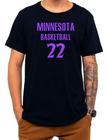 Camiseta Basquete Minnesota Basketball Número 22 Esportiva - Loja Click Campus