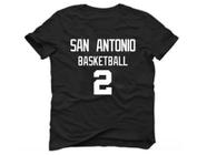 Camiseta Basquete San Antonio Esportiva Camisa Academia Treino Basketball