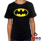 Camiseta Batman Infantil 100% Algodão Geeko