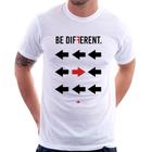 Camiseta Be Different - Foca na Moda