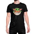 Camiseta Bebe Baby Yoda Star Wars Fofo