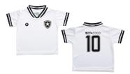Camiseta Bebê Botafogo Branca Oficial - Torcida Baby