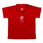 Camiseta Bebê Flamengo Bicolor Oficial