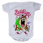 Camiseta Bebê Manga Curta Estampado Taz Brooklyn