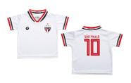 Camiseta Bebê São Paulo Branca - Torcida Baby
