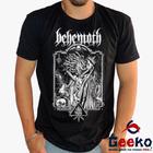 Camiseta Behemoth 100% Algodão Rock Geeko