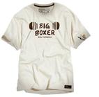 Camiseta Big Boxer - Cinza Mescla Claro