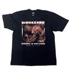 Camiseta Biohazard Reborn in Blusa Banda de Rock Adulto Unissex E1179