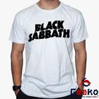 Camiseta Black Sabbath 100% Algodão Rock Geeko