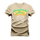 Camiseta Bling Smile Plus Size Extra Grande T-Shirt Estampada Varias Cores