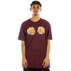 Camiseta Blunt Básica Jab Masculina - Vinho